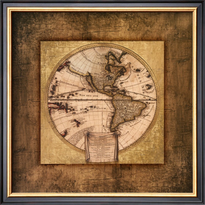 Global Map Ii by Krissi Pricing Limited Edition Print image