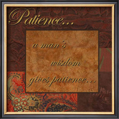 Words To Live By: Patience by Smith-Haynes Pricing Limited Edition Print image