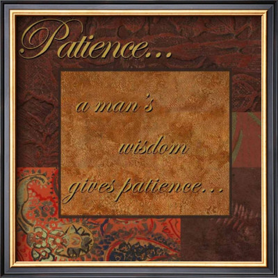 Words To Live By: Patience by Smith-Haynes Pricing Limited Edition Print image