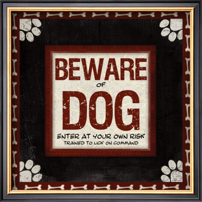 Beware Of Dog by Jennifer Pugh Pricing Limited Edition Print image
