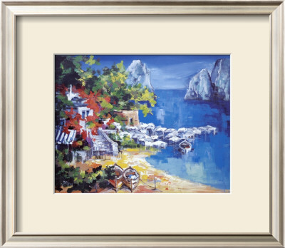 Paesaggio Caprese by Antonio Di Viccaro Pricing Limited Edition Print image