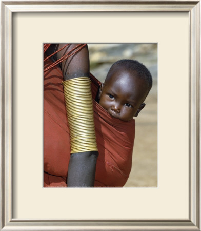 Samburu Baby, Kenya by John Warburton-Lee Pricing Limited Edition Print image