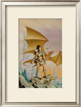 There Will Be Dragons by Clyde Caldwell Pricing Limited Edition Print image