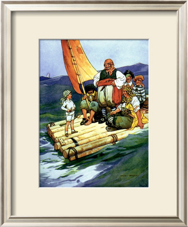 Way To Treasure Island by Harold Farnsworth Pricing Limited Edition Print image