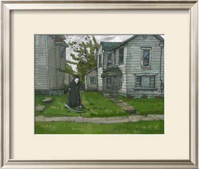 Grim Reaping by Bryan Ballinger Pricing Limited Edition Print image