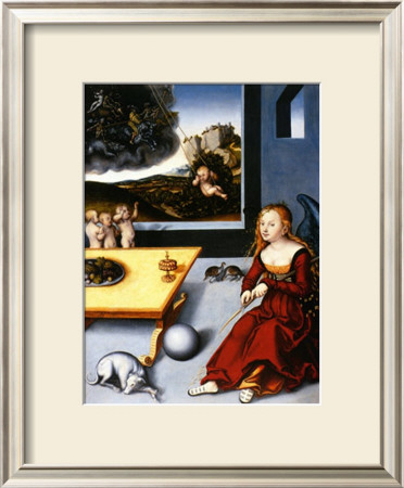 Melancholy, C.1532 by Lucas Crana Pricing Limited Edition Print image