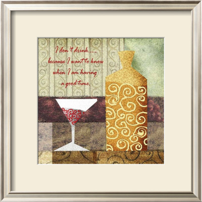 Shaken Not Stirred by Jill Barton Pricing Limited Edition Print image