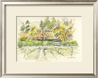 The Vicinity Of Scenery In Sagano Rakushi-Sha, Autumn In Kyoto by Kenji Fujimura Pricing Limited Edition Print image