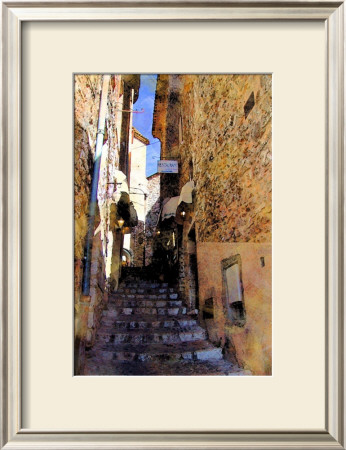 Little Stairs, La Villa, France by Nicolas Hugo Pricing Limited Edition Print image