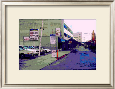 Public Parking Down Town, Los Angeles, California by Steve Ash Pricing Limited Edition Print image