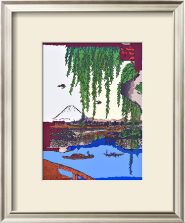 Yatsumi Bridge by Hiroshige Ii Pricing Limited Edition Print image