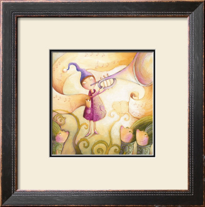 The Little Trumpeteer by Gosia Mosz Pricing Limited Edition Print image