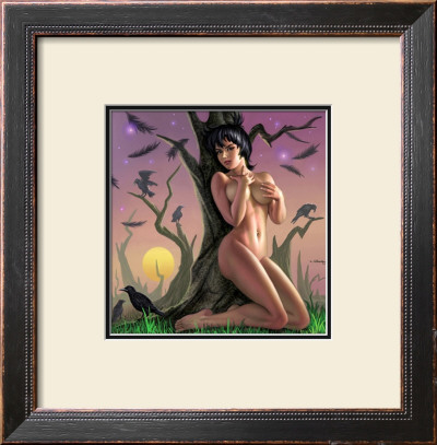 Crow Princess by Alan Gutierrez Pricing Limited Edition Print image