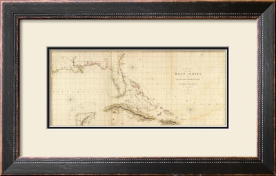 West Indies I, C.1810 by Aaron Arrowsmith Pricing Limited Edition Print image