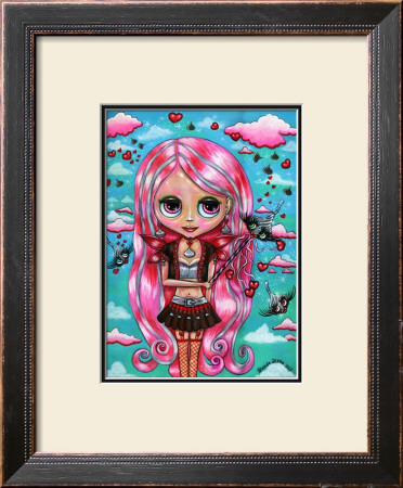 Kiss Fairy by Blonde Blythe Pricing Limited Edition Print image
