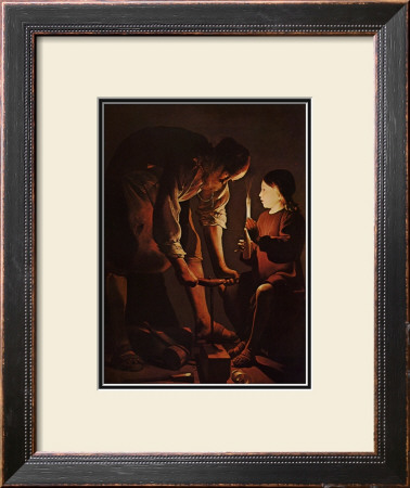 Sait Joseph Charpentier by George De La La Tour Pricing Limited Edition Print image