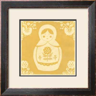 Russian Doll In Yellow by Erica J. Vess Pricing Limited Edition Print image
