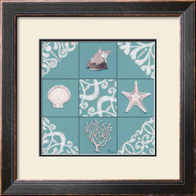 Seashell Collage Ii by Melody Hogan Pricing Limited Edition Print image