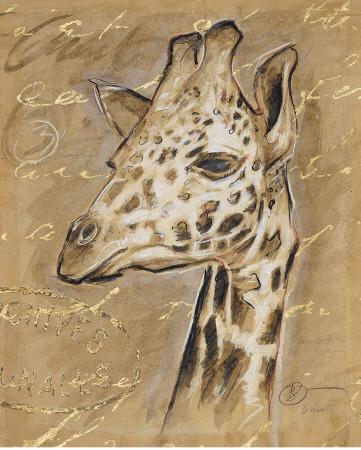 Safari Giraffe by Chad Barrett Pricing Limited Edition Print image