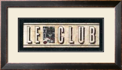 Le Club Panel by Tina Chaden Pricing Limited Edition Print image
