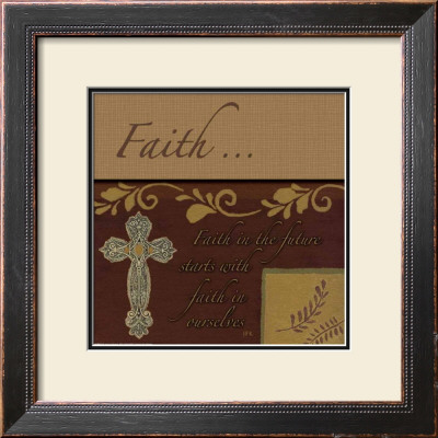 Words To Live By: Faith In The Future by Marilu Windvand Pricing Limited Edition Print image