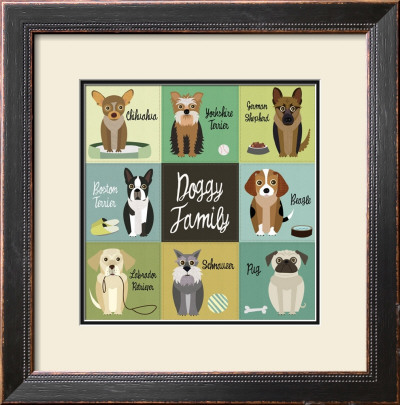 Doggy Family by Jenn Ski Pricing Limited Edition Print image
