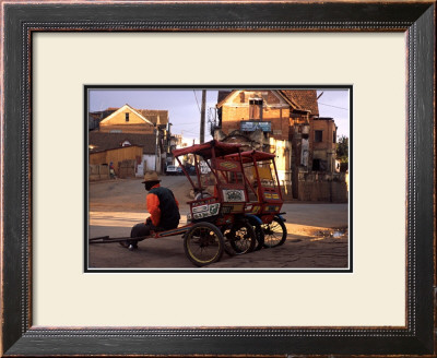 Street Taxi, Madagascar by Charles Glover Pricing Limited Edition Print image
