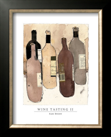 Wine Tasting Ii by Sam Dixon Pricing Limited Edition Print image
