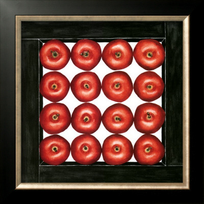 Red Apples Cubed by Jennifer Goldberger Pricing Limited Edition Print image