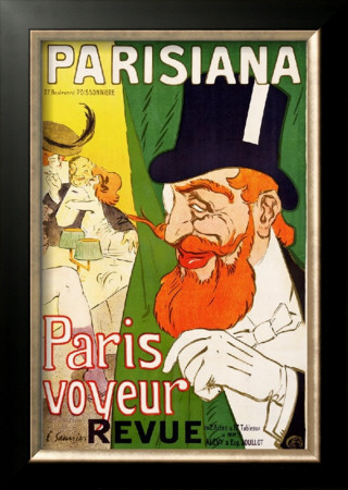 Parisiana, Paris Voyeur by J. Saunier Pricing Limited Edition Print image