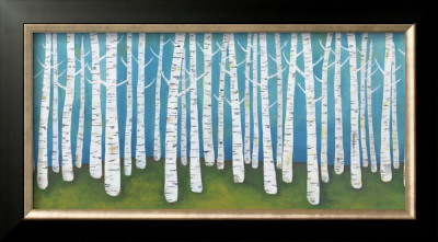 Springtime Birches by Lisa Congdon Pricing Limited Edition Print image