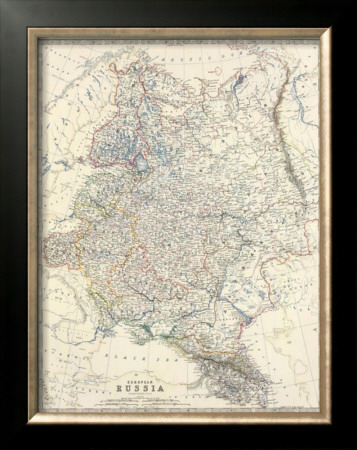 Russia, European, C.1861 by Alexander Keith Johnston Pricing Limited Edition Print image