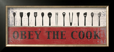 Obey The Cook by Benny Diaz Pricing Limited Edition Print image