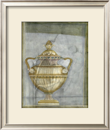 Urn And Damask Ii by Jennifer Goldberger Pricing Limited Edition Print image