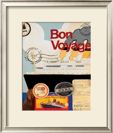 Bon Voyage I by Celeste Peters Pricing Limited Edition Print image
