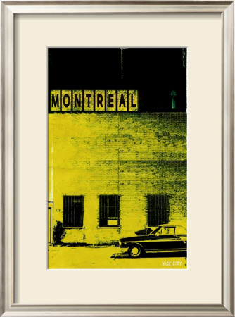 Montreal Vice City In Yellow by Pascal Normand Pricing Limited Edition Print image