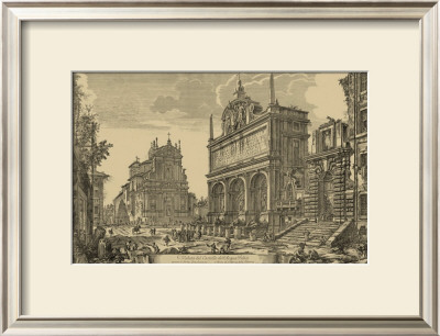 Piranesi View Of Rome Iii by Giovanni Battista Piranesi Pricing Limited Edition Print image