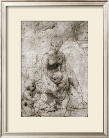 Madonna And Child With John by Raphael Pricing Limited Edition Print image