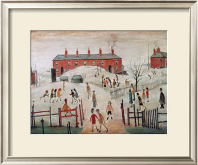 The Schoolyard by Laurence Stephen Lowry Pricing Limited Edition Print image
