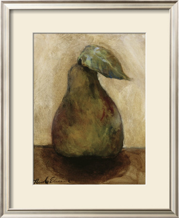 Green Pear On Beige by Nicole Etienne Pricing Limited Edition Print image