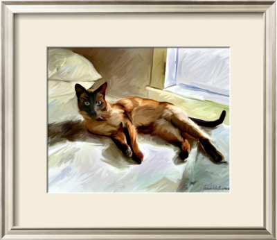 Siamese by Robert Mcclintock Pricing Limited Edition Print image