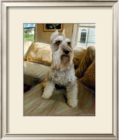 Schnauzer by Robert Mcclintock Pricing Limited Edition Print image