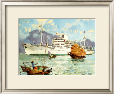 Mess Maritimes - Cambodge by Albert Brenet Pricing Limited Edition Print image