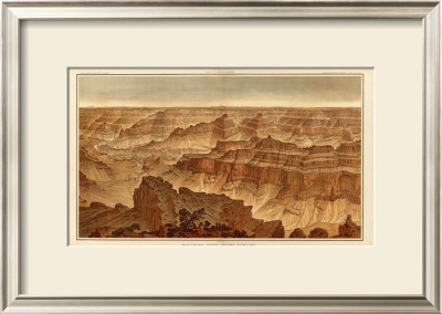 Grand Canyon: Panorama From Point Sublime (Part Ii. Looking South), C.1882 by William Henry Holmes Pricing Limited Edition Print image
