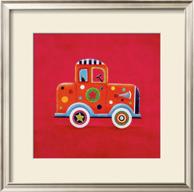 Orange Clown Car by Simon Hart Pricing Limited Edition Print image