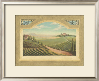 Vineyard Window I by Joelle Mcintyre Pricing Limited Edition Print image