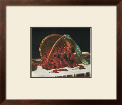 Basket Of Cherries by John F. Francis Pricing Limited Edition Print image