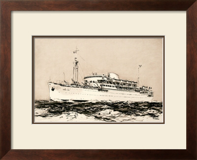 Mess Maritimes - Marechal Joffre by Albert Brenet Pricing Limited Edition Print image