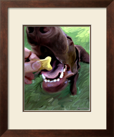 Dog Bite by Robert Mcclintock Pricing Limited Edition Print image