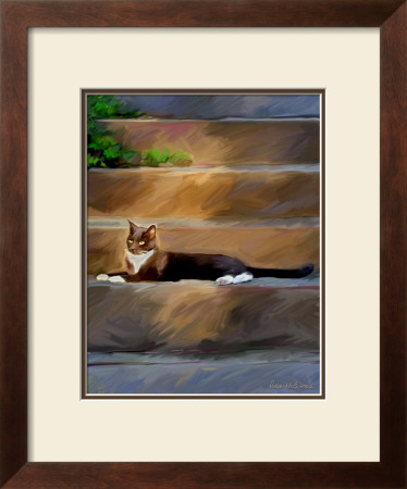 Trouble Cat by Robert Mcclintock Pricing Limited Edition Print image